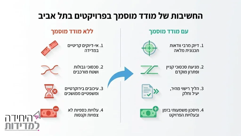 מודד מוסמך מבצע מדידות שטח בסביבה עירונית